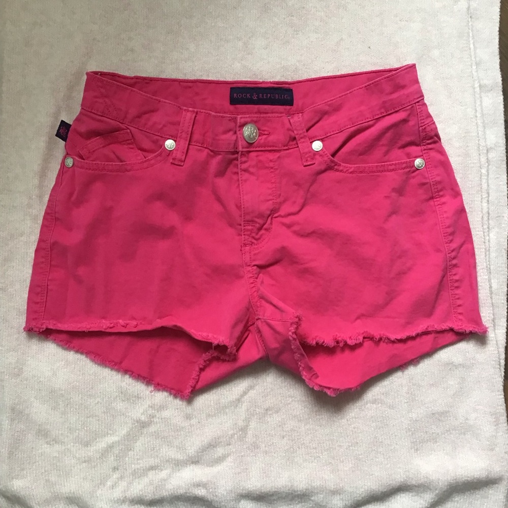 Pink Rock & Republic Shorts